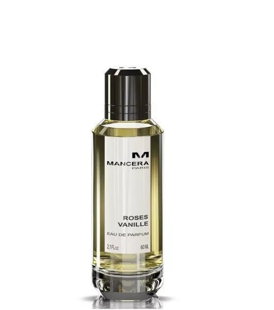 Mancera Roses Vanille Eau de Parfum bottle and box