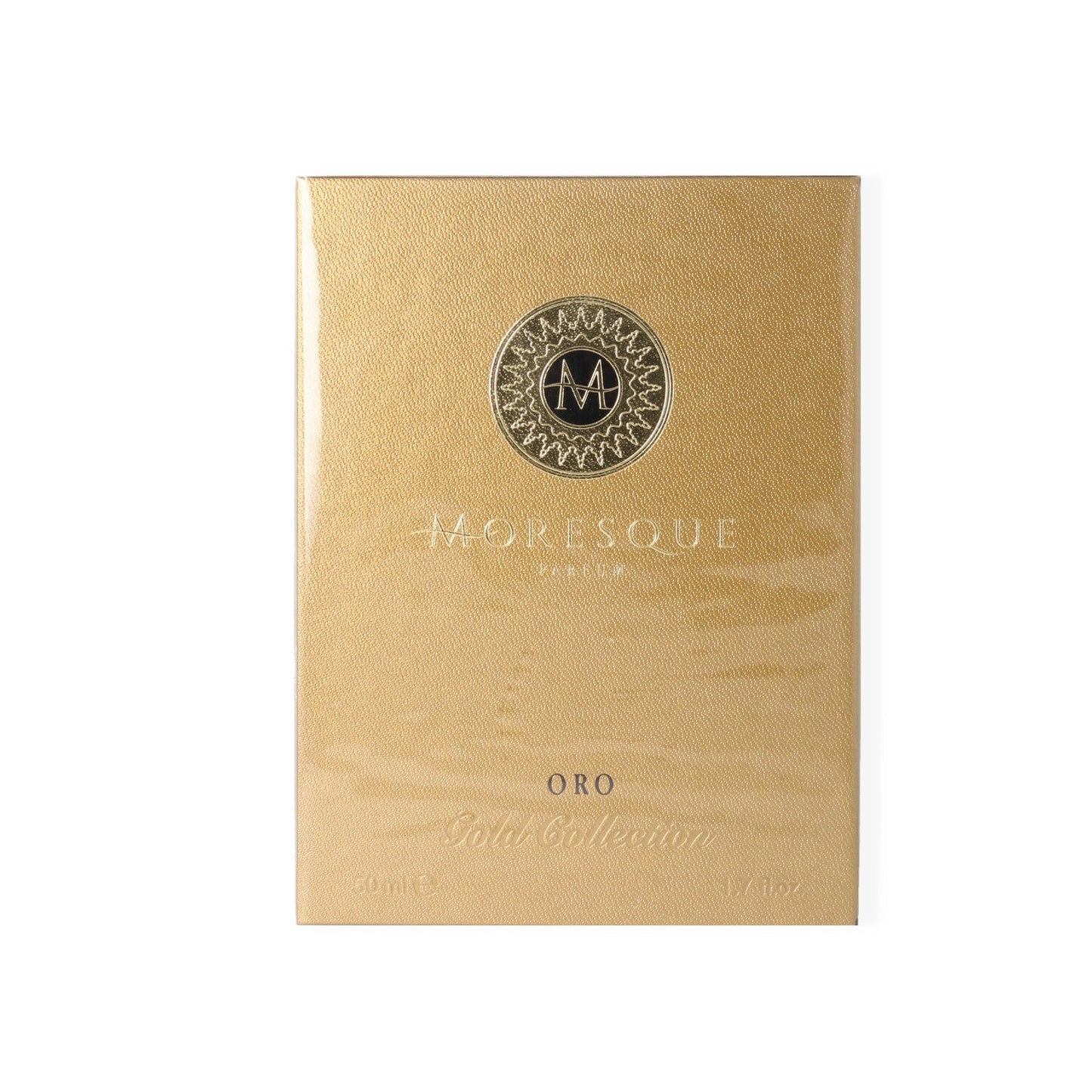 Moresque Oro Gold Collection Eau de Parfum perfume bottle