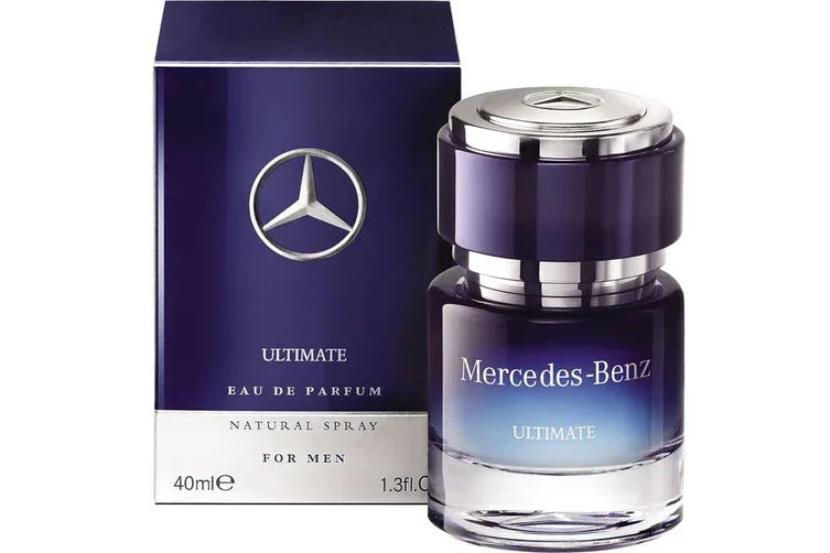 Mercedes Benz Ultimate Eau de Parfum label detail