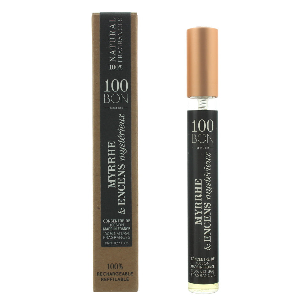 100 Bon Myrrhe & Encens Mysterieux Eau de Parfum packaging box