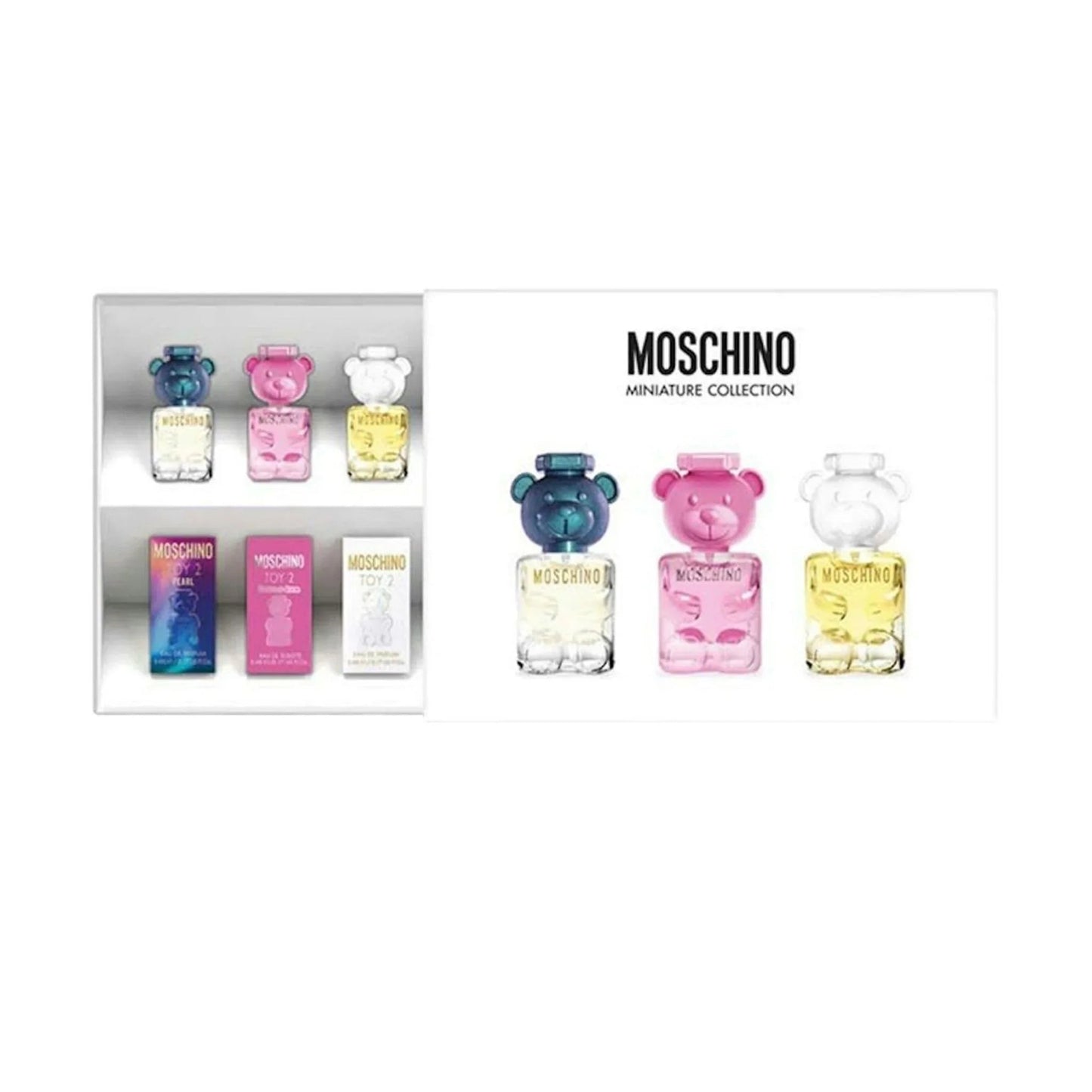 Moschino Miniature Collection Eau de Parfum boxed presentation