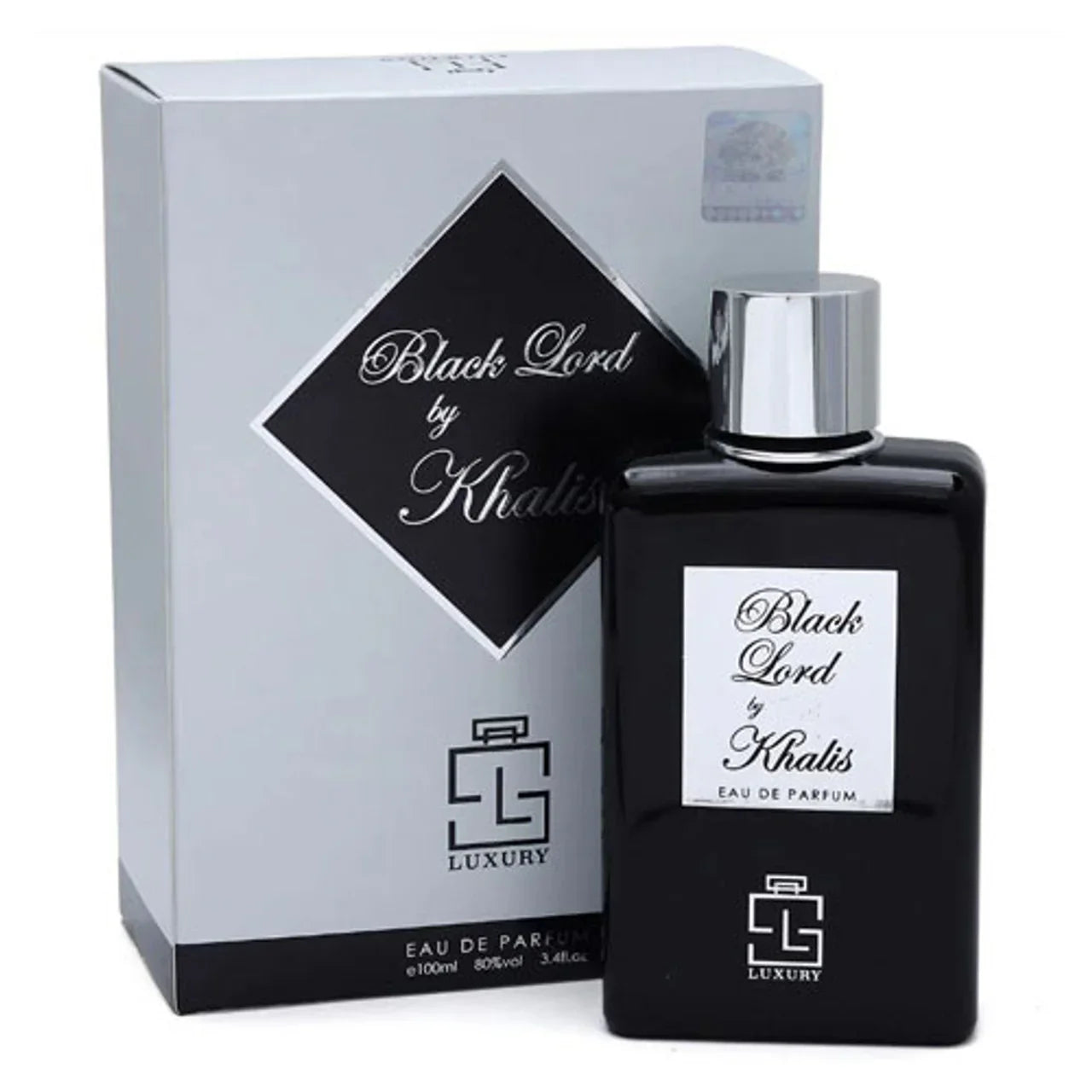 Khalis Black Lord Eau de Parfum perfume bottle
