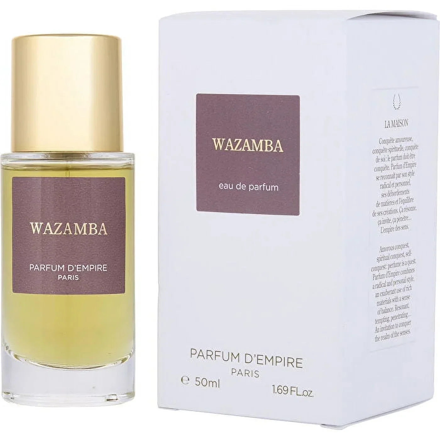 D'Empire Wazamba Eau de Parfum perfume bottle