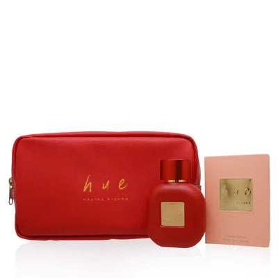 Hayley Kiyoko H U E Eau de Parfum packaging box