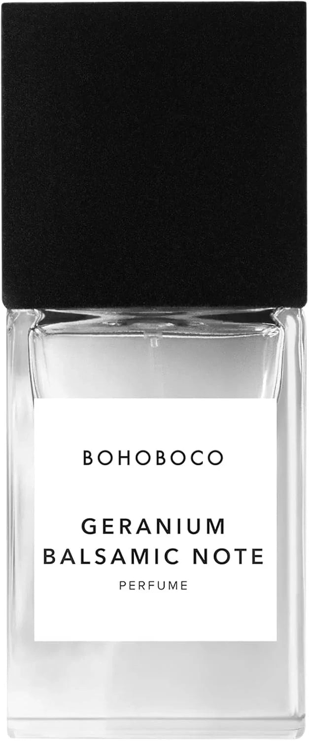 Bohoboco Geranium Balsamic Note Parfum packaging box