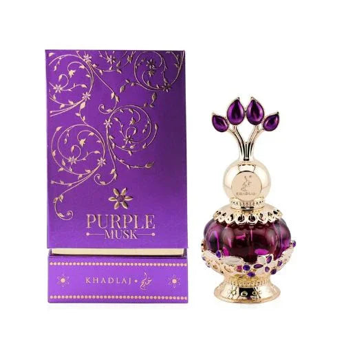Khadlaj Purple Musk Oil