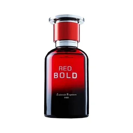 L'orientale Fragrances Red Bold Eau de Parfum perfume bottle