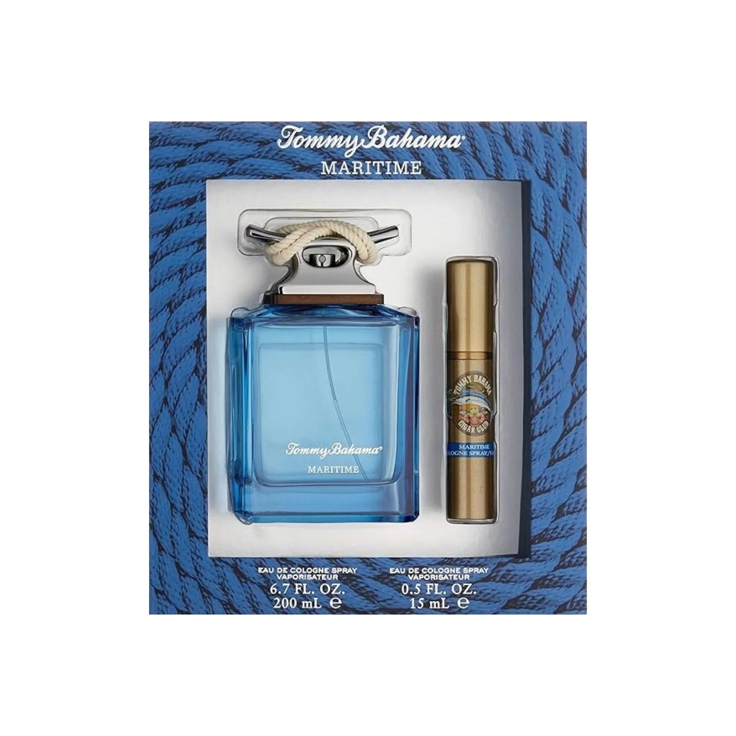 Tommy Bahama Maritime Eau de Cologne bottle close-up detail