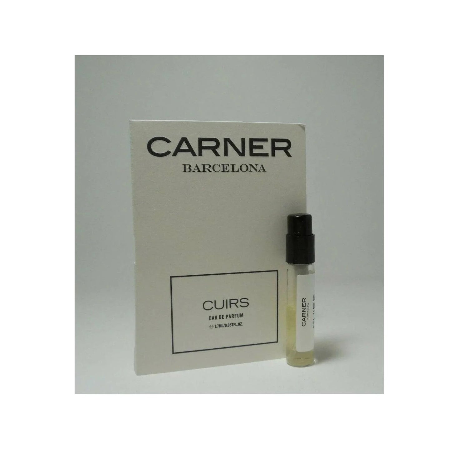Carner Barcelona Cuirs Eau de Parfum bottle and box