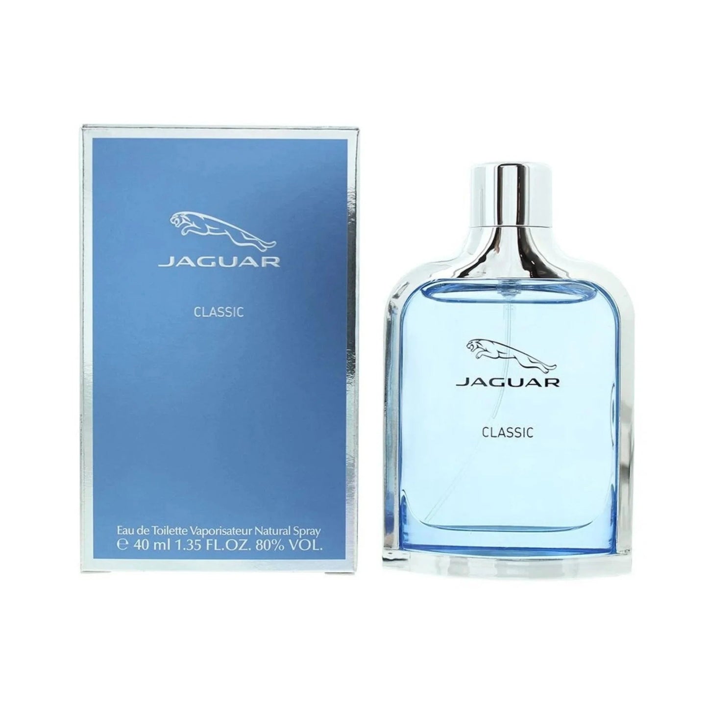 Jaguar Classic Eau de Toilette bottle close-up detail