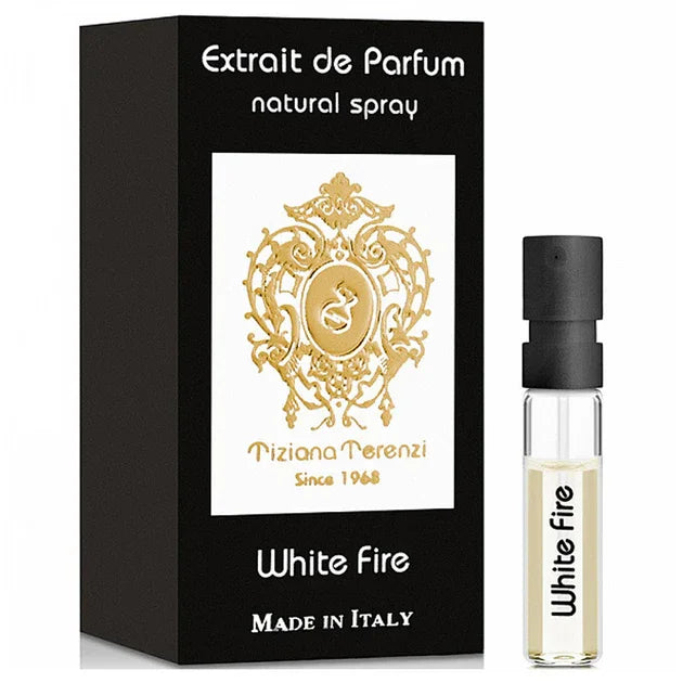 Tiziana Terenzi White Fire Extrait de Parfum packaging box