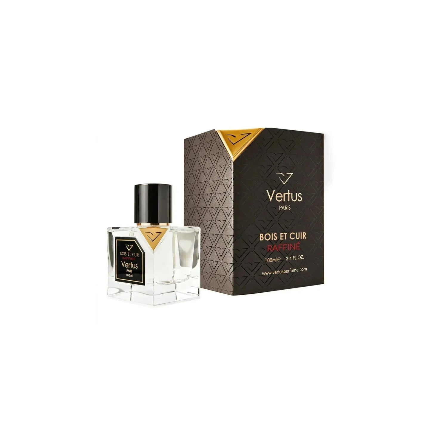 Vertus Bois Et Cuir Raffine Eau de Parfum perfume bottle