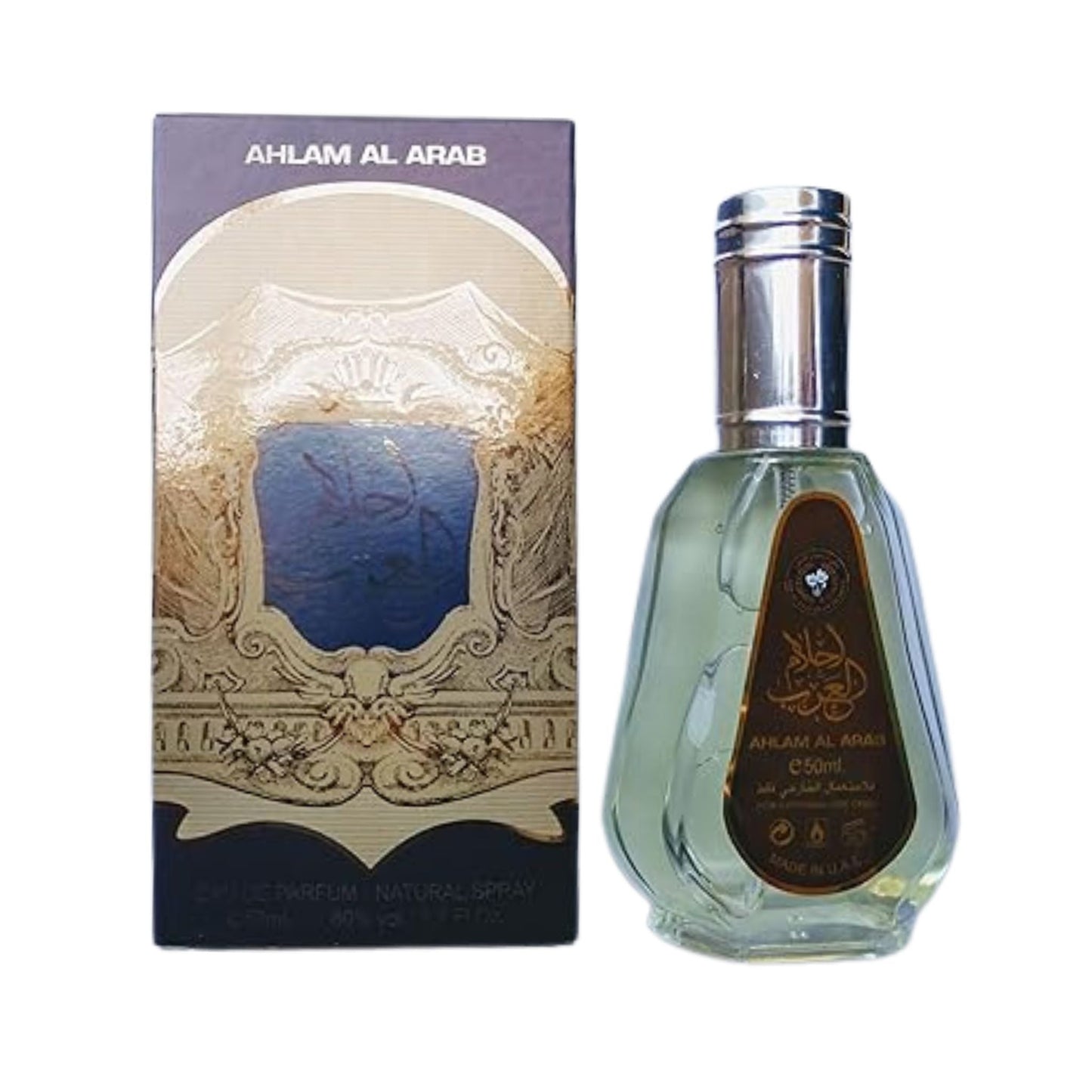 Ard Al Zaafaran Ahlam Al Arab Eau de Parfum packaging box
