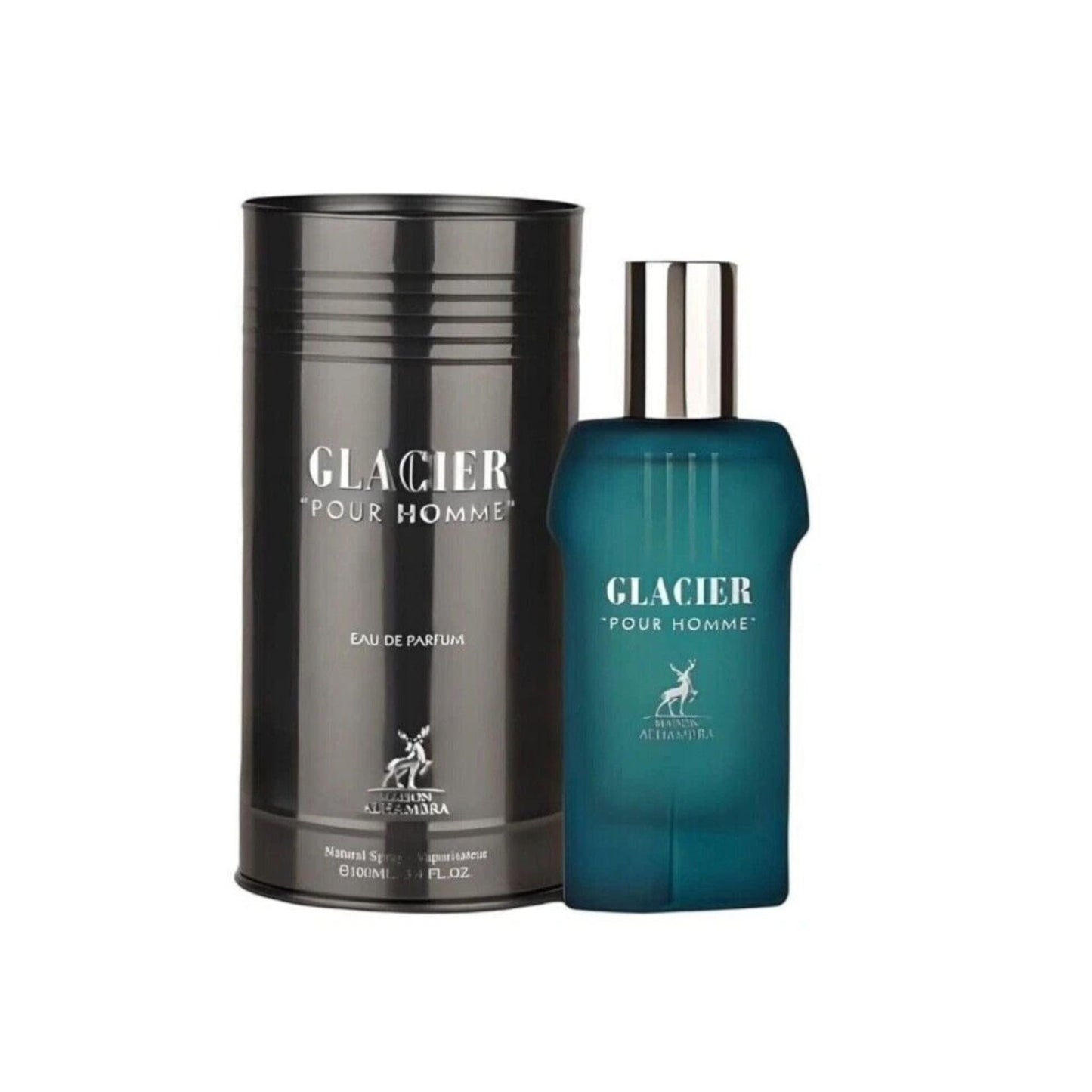Maison Alhambra Glacier Pour Homme Eau de Parfum perfume bottle