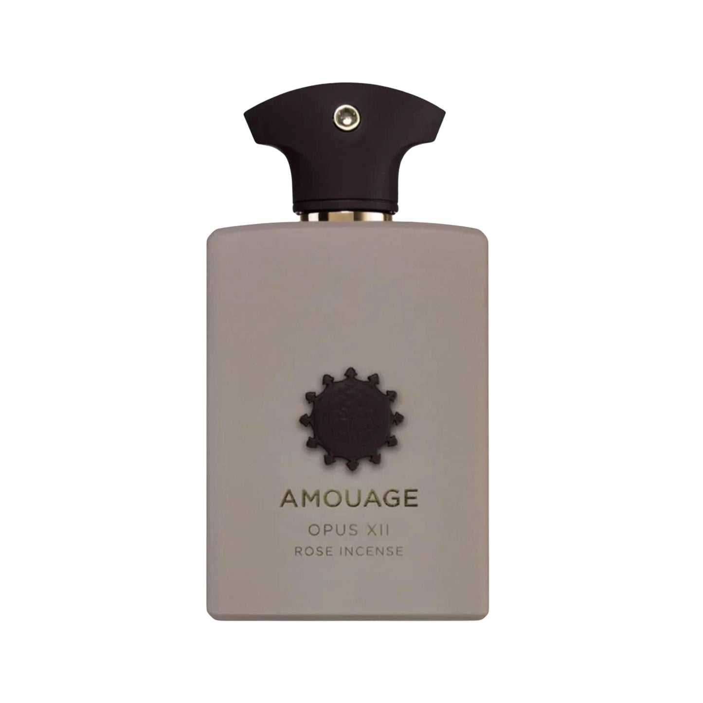 Amouage Opus XII Rose Incense The Library Collection Eau de Parfum bottle and box