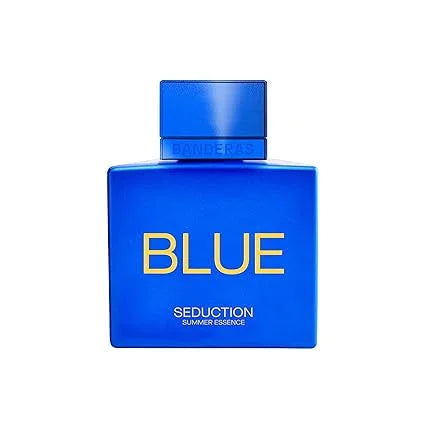 Antonio Banderas Blue Seduction Summer Essence Eau de Toilette packaging box