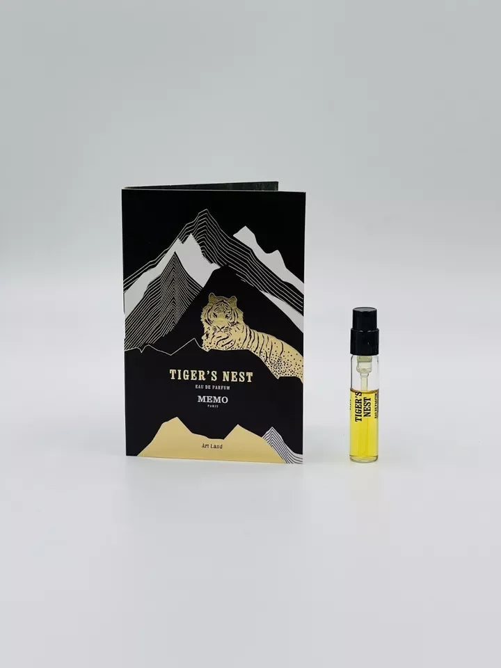 Memo Paris Tiger's Nest Fleurs Bohemes Eau de Parfum carton and packaging