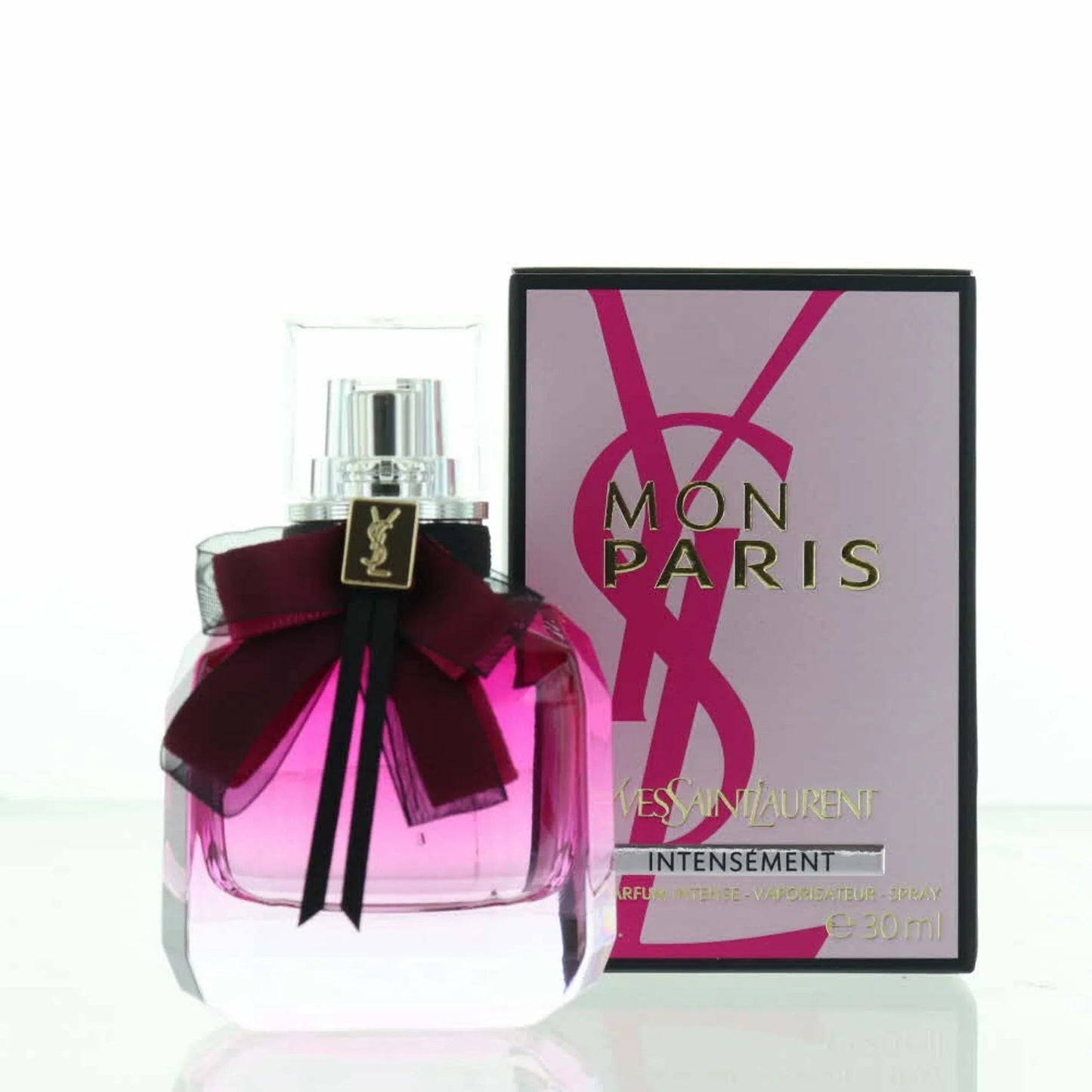 Yves Saint Laurent Mon Paris Intensement Eau de Parfum bottle and box