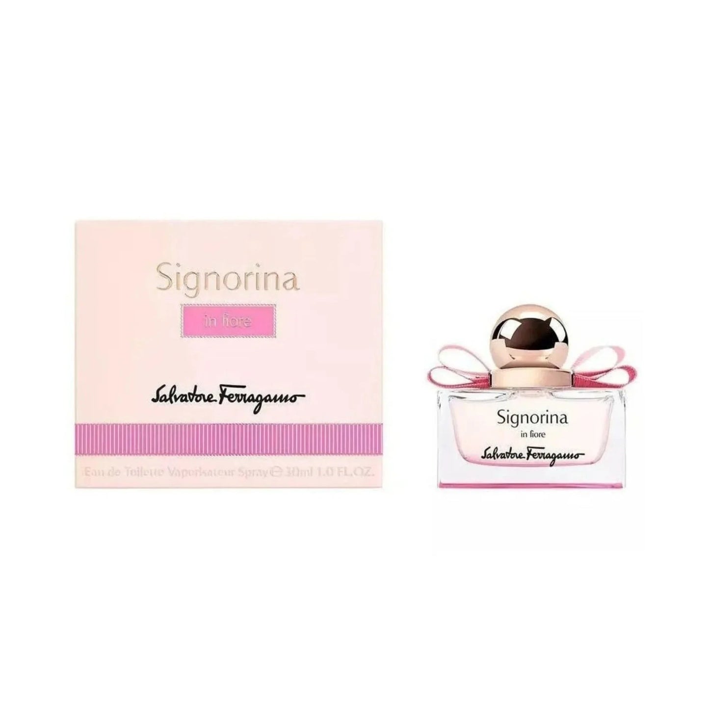 Salvatore Ferragamo Signorina In Fiore Eau de Toilette boxed presentation