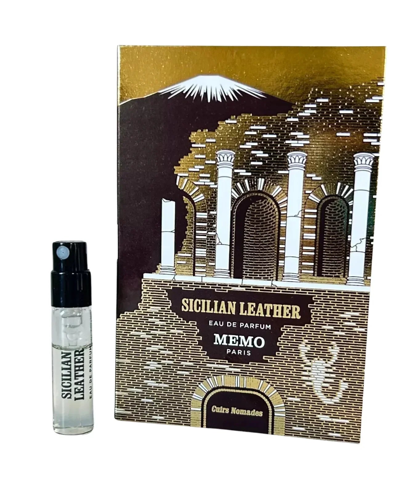 Memo Paris Sicilian Leather Cuir Nomades Eau de Parfum packaging box