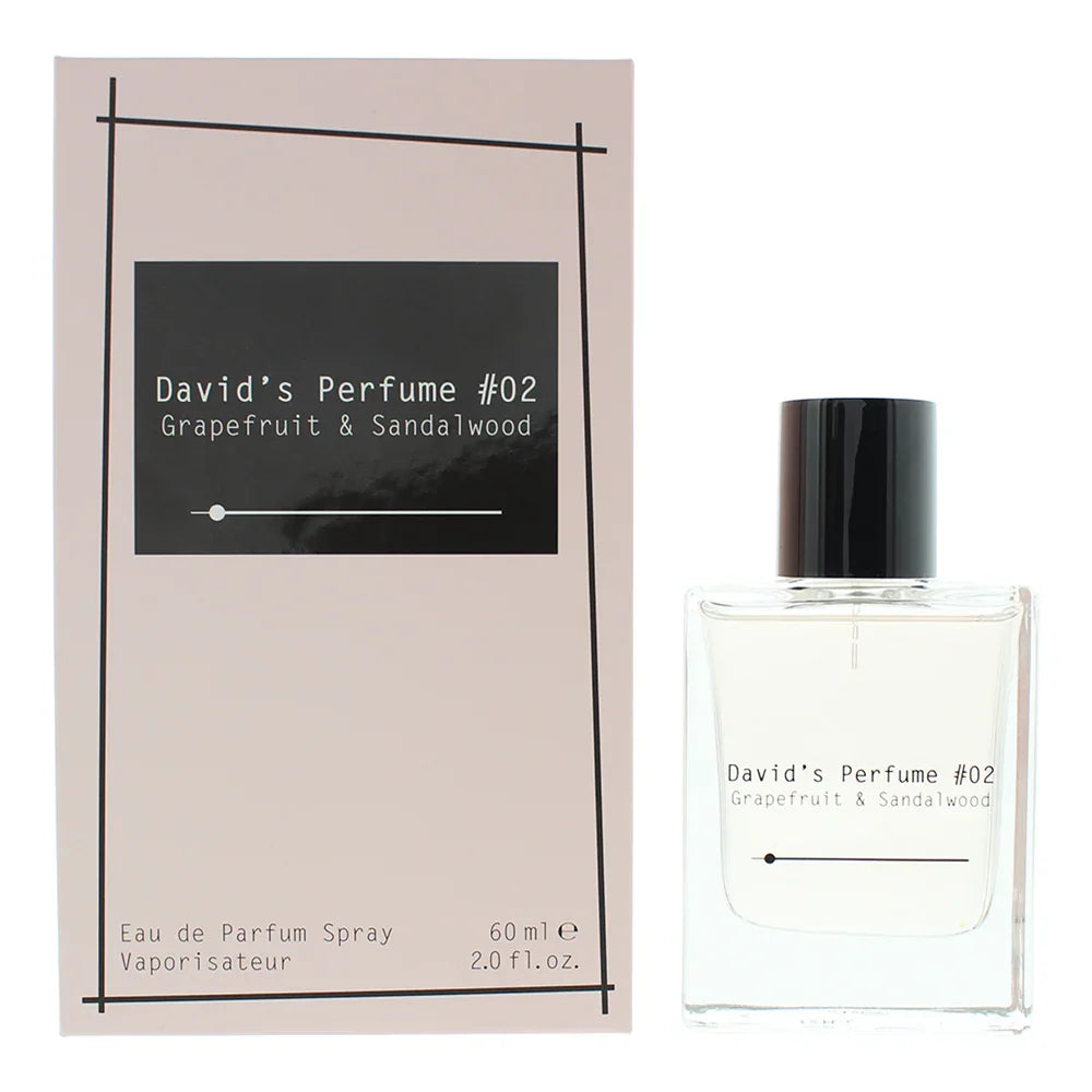 David's Perfume David's Perfume #02 Grapefruit & Sandalwood Eau de Parfum perfume bottle
