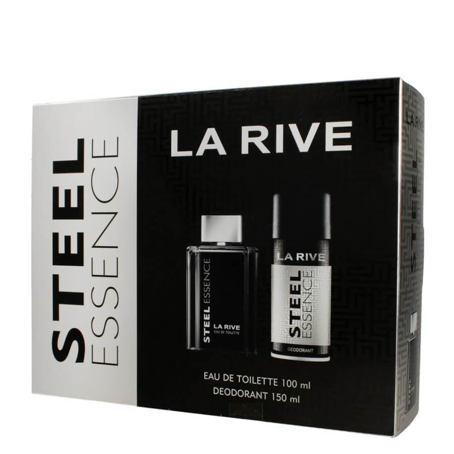 La Rive Steel Essence Eau de Toilette packaging box
