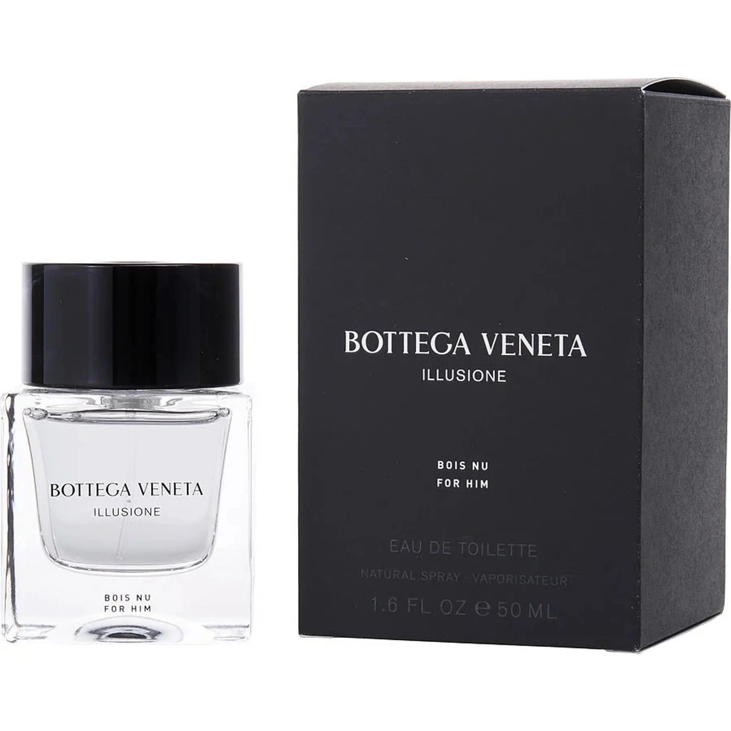 Bottega Veneta Illusione Bois Nu Eau de Toilette perfume bottle