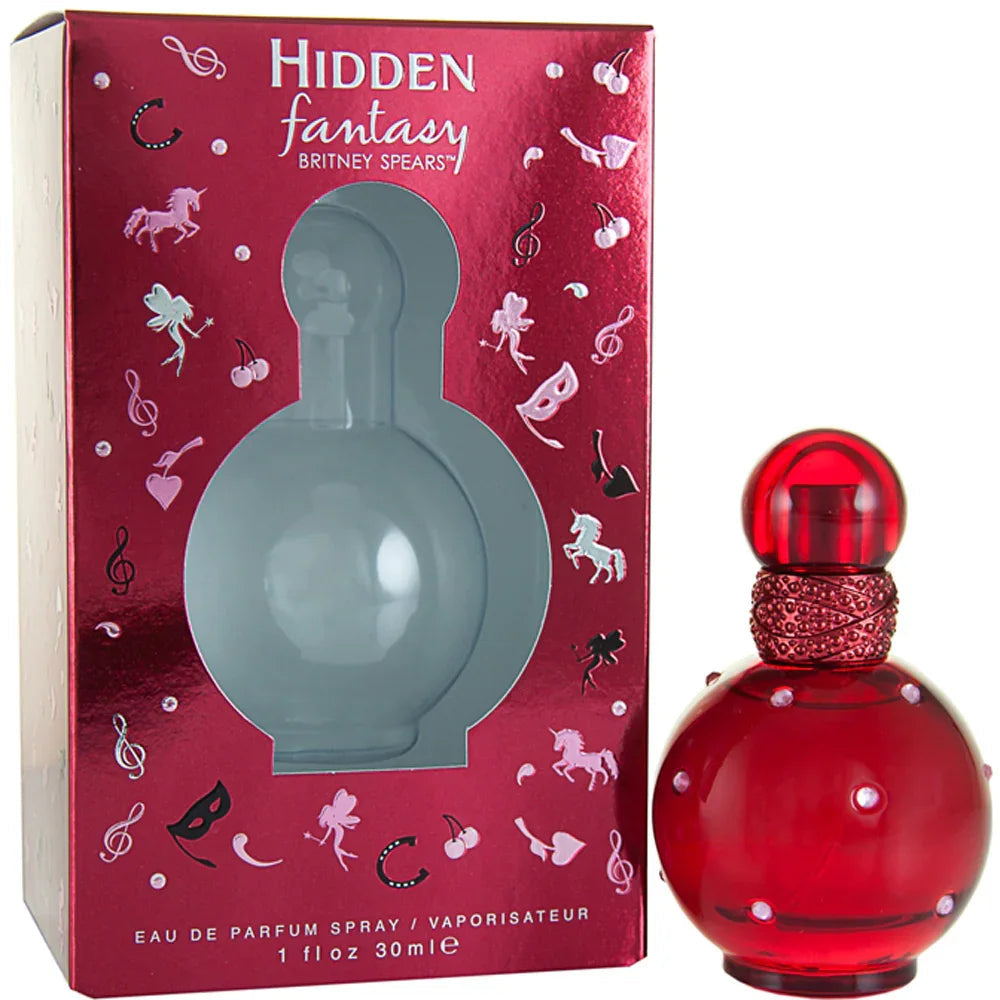 Britney Spears Hidden Fantasy Eau de Parfum packaging box