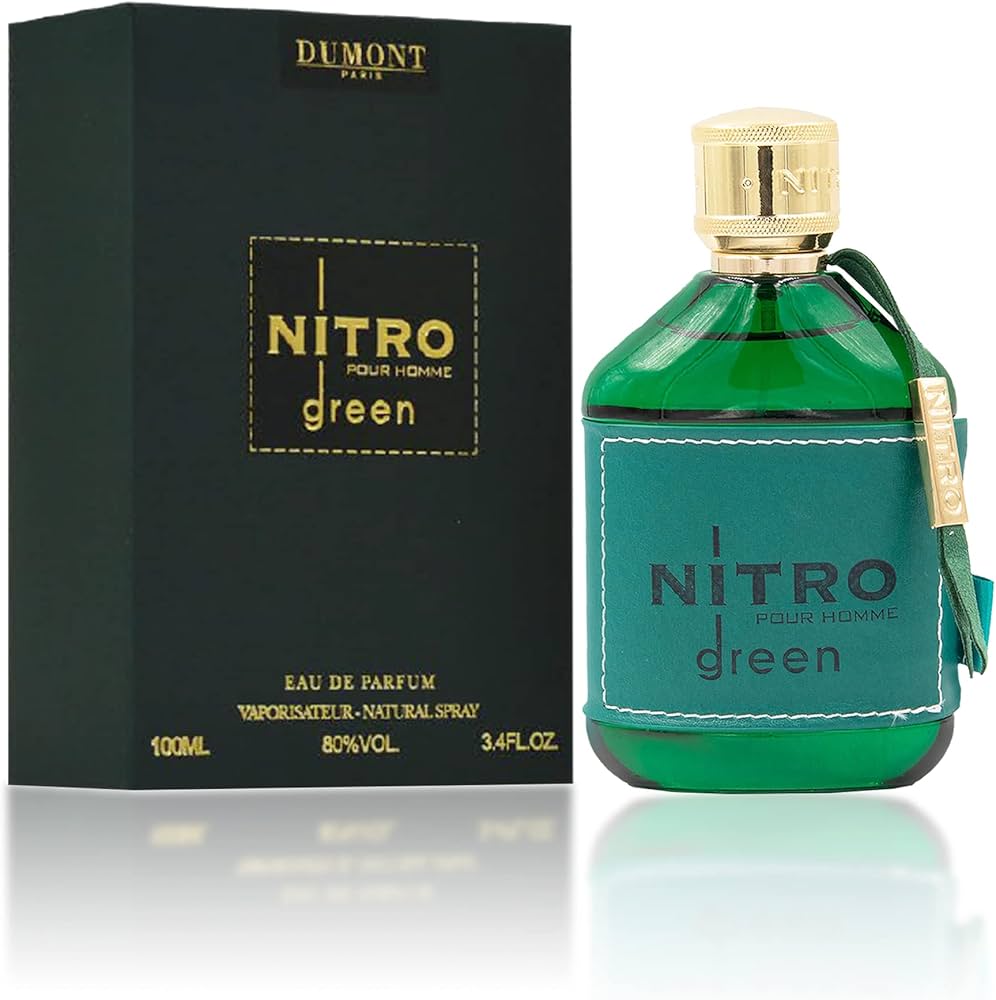 Nitro Green Pour Homme Eau de Parfum perfume bottle