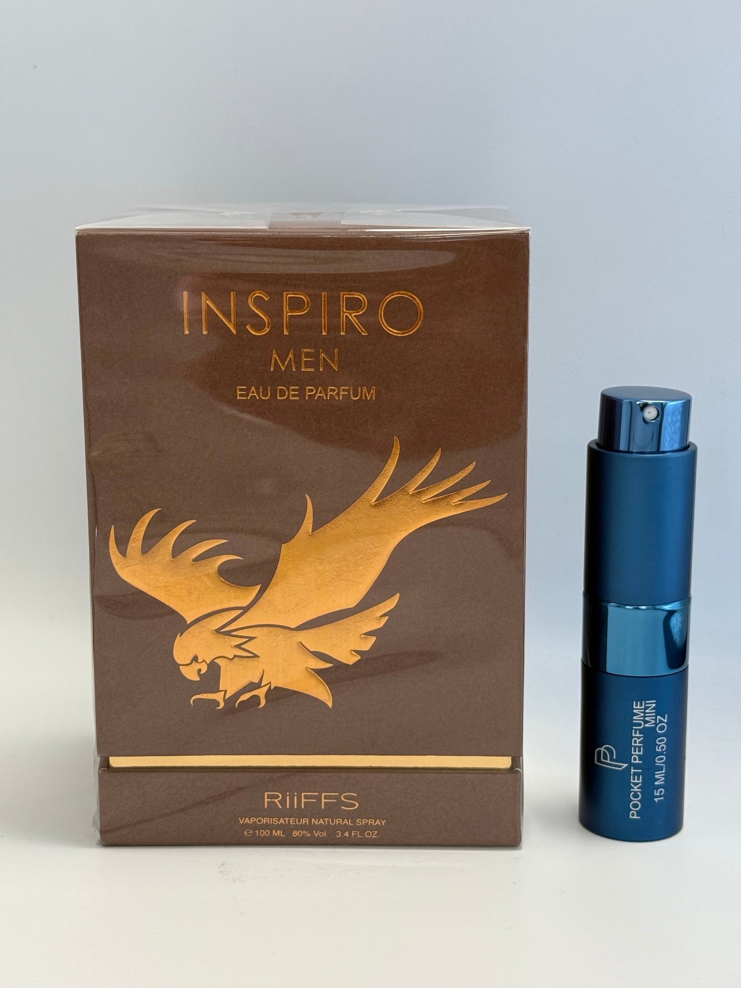 Riffs Inspiro Men Eau de Parfum packaging box