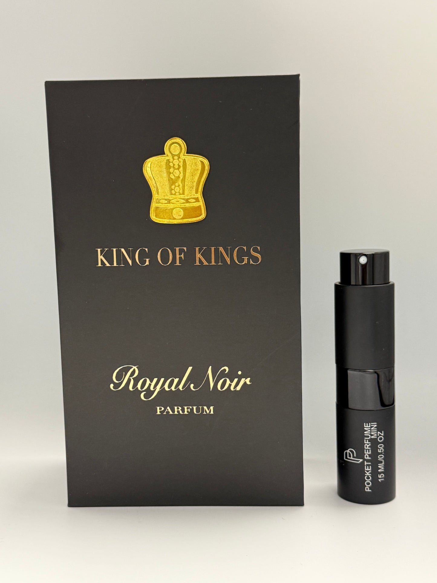 King of Kings Royal Noir Unisex Parfum packaging box