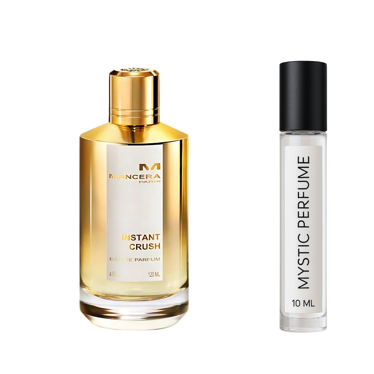 Mancera Instant Crush sample vial label detail