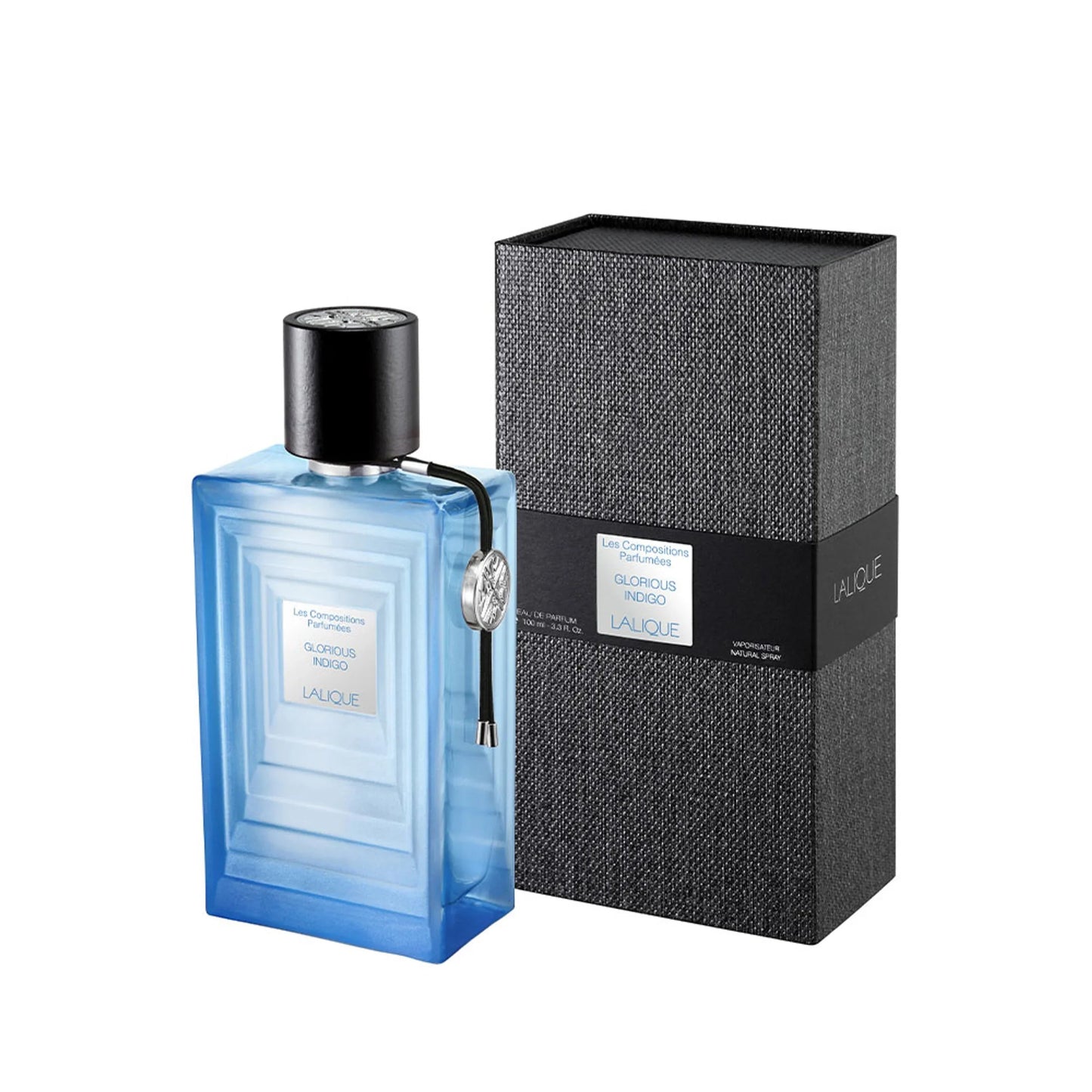 Lalique Les Compositions Parfumees Glorious Indigo Eau de Parfum perfume bottle