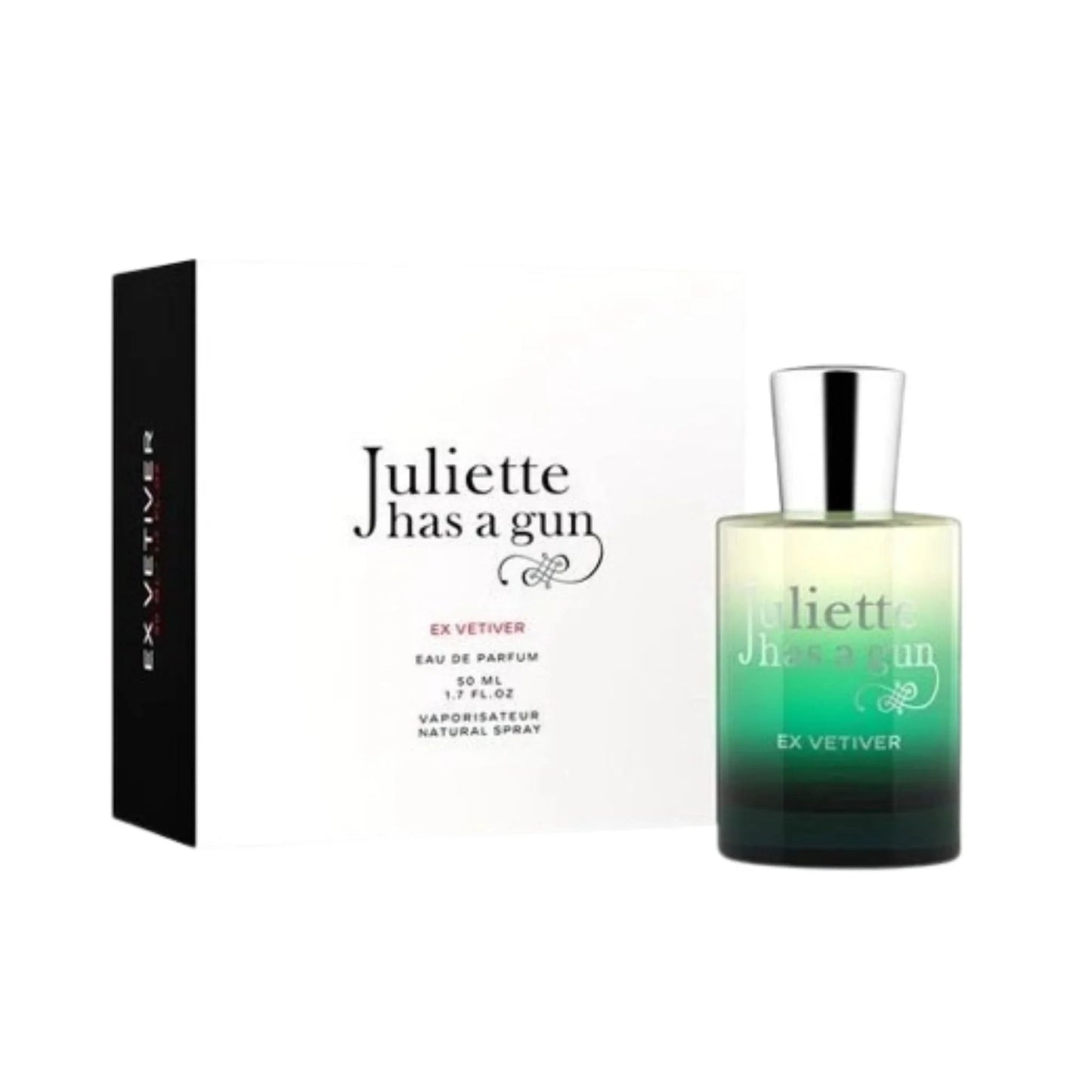 Juliette Has A Gun Ex Vetiver Eau de Parfum packaging box