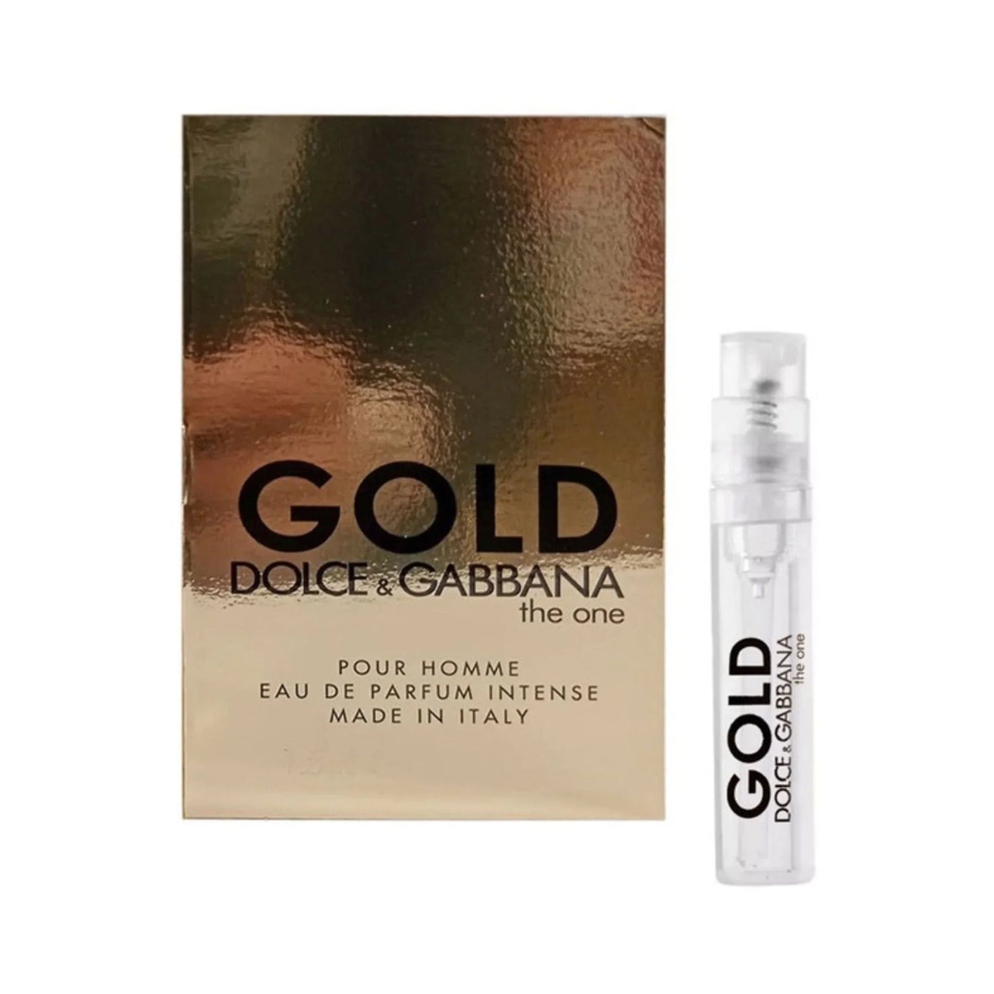 Dolce & Gabbana The One Gold Intense Eau de Parfum carton and packaging