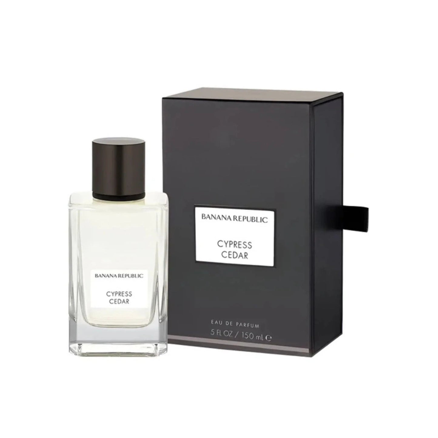 Banana Republic Cypress Cedar Eau de Parfum bottle and box