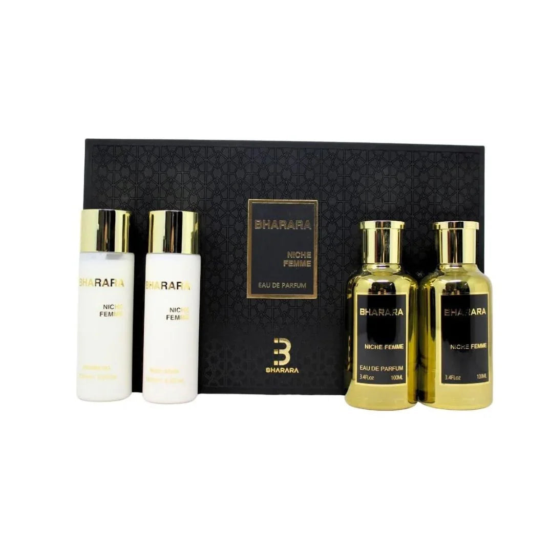 Bharara Niche Femme Eau de Parfum carton and packaging