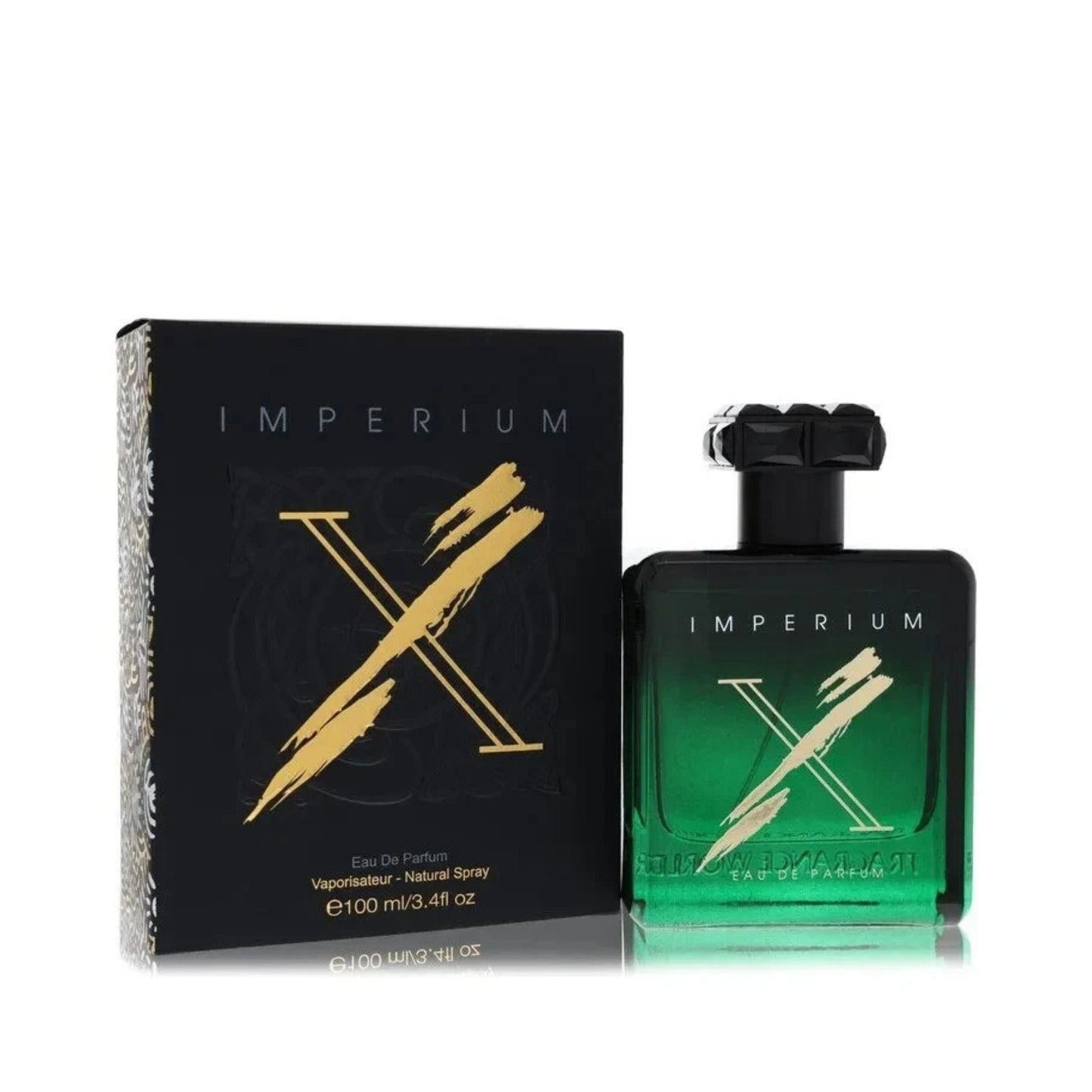 Fragrance World Imperium X Eau de Parfum perfume bottle