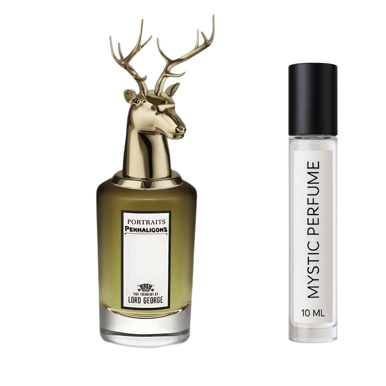 Penhaligon's The Tragedy of Lord George sample vial label detail