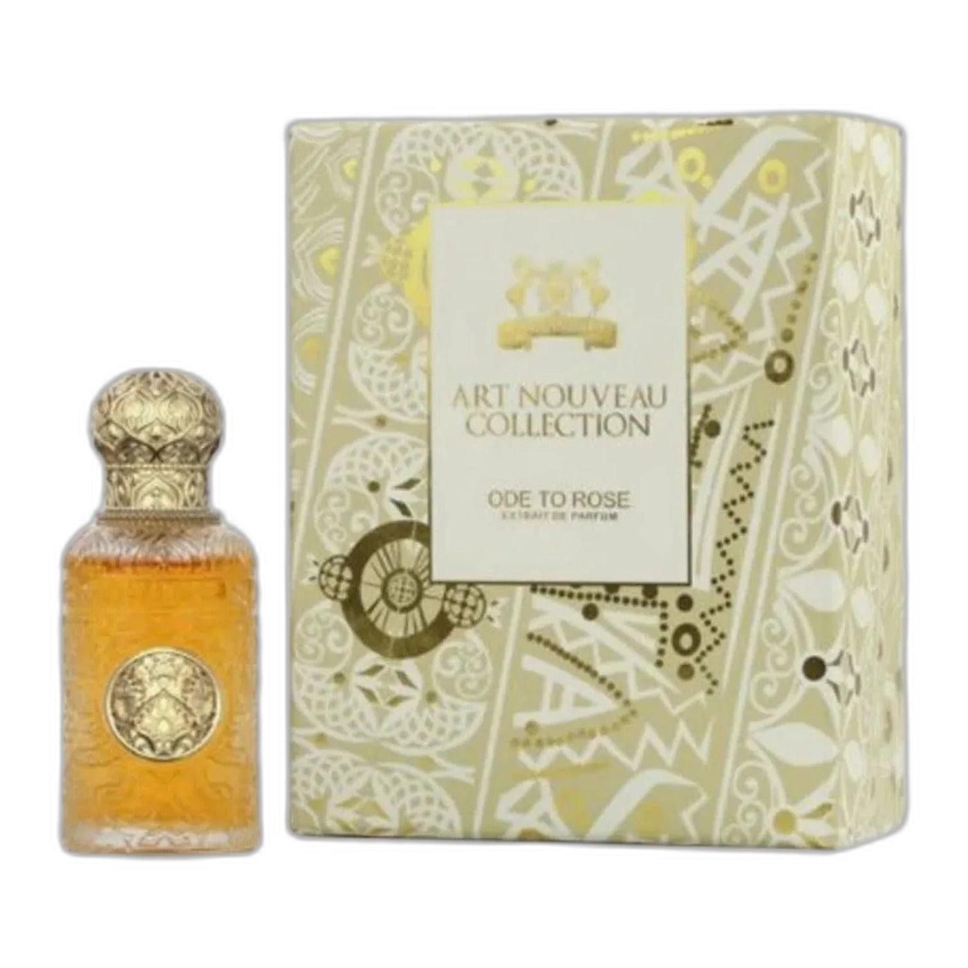Alexandre.J Ode To Rose Art Nouveau Collection Extrait de Parfum perfume bottle