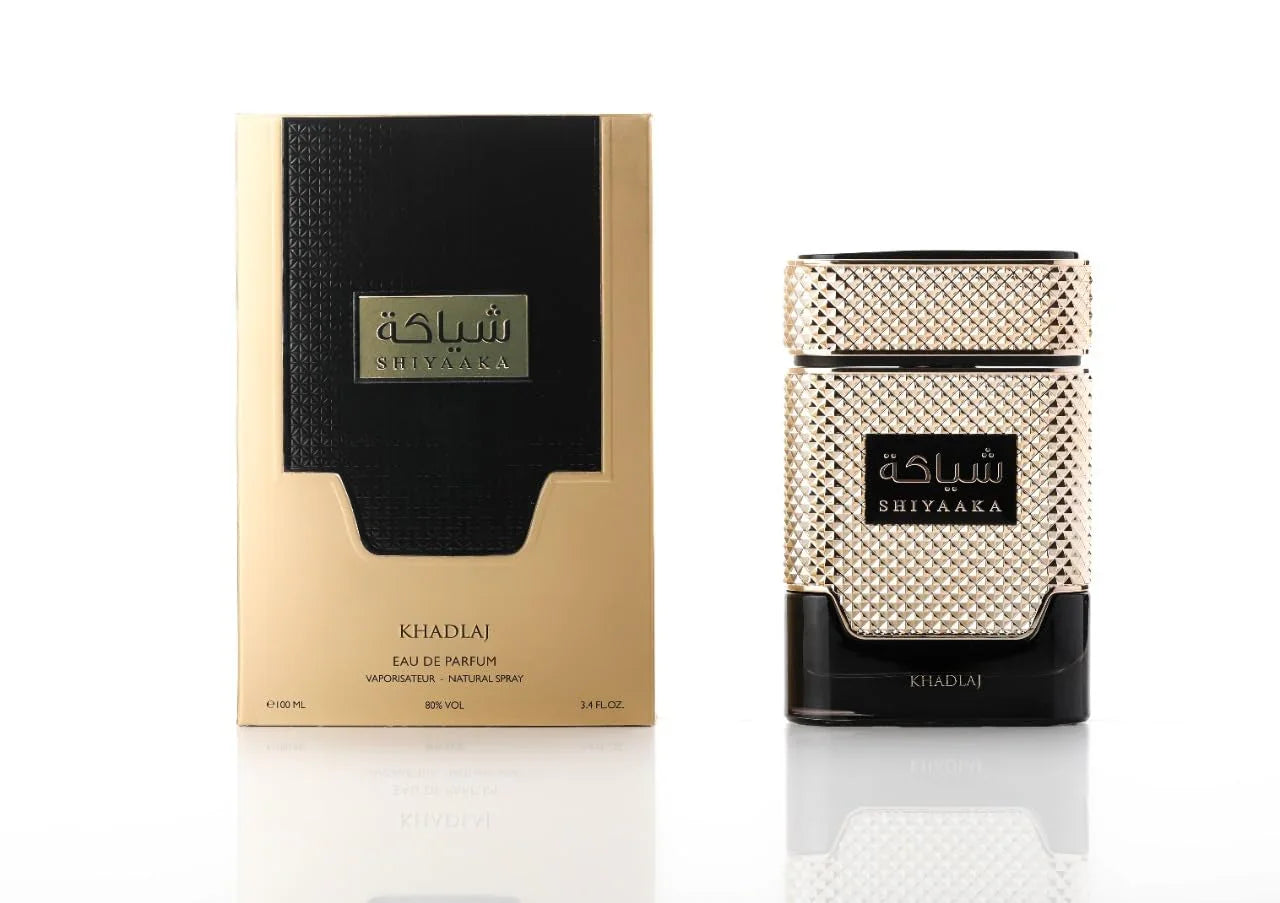 Khadlaj Shiyaaka Gold Eau de Parfum perfume bottle