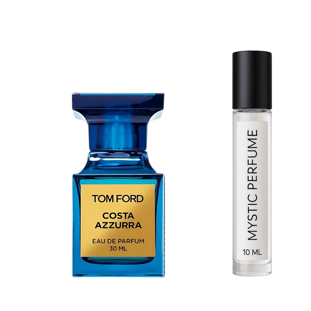 Tom Ford Costa Azzurra Eau de Parfum sample vial label detail