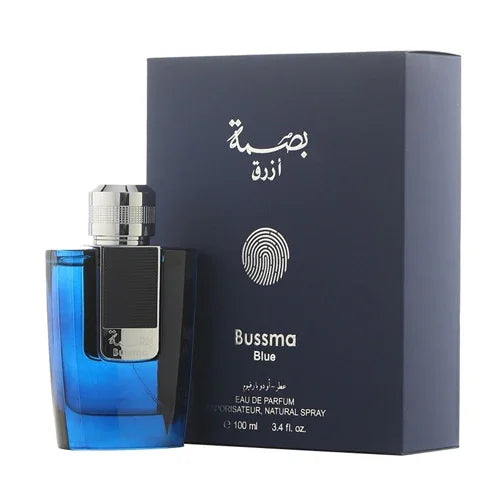 Arabian Oud Bussma Blue Eau de Parfum perfume bottle