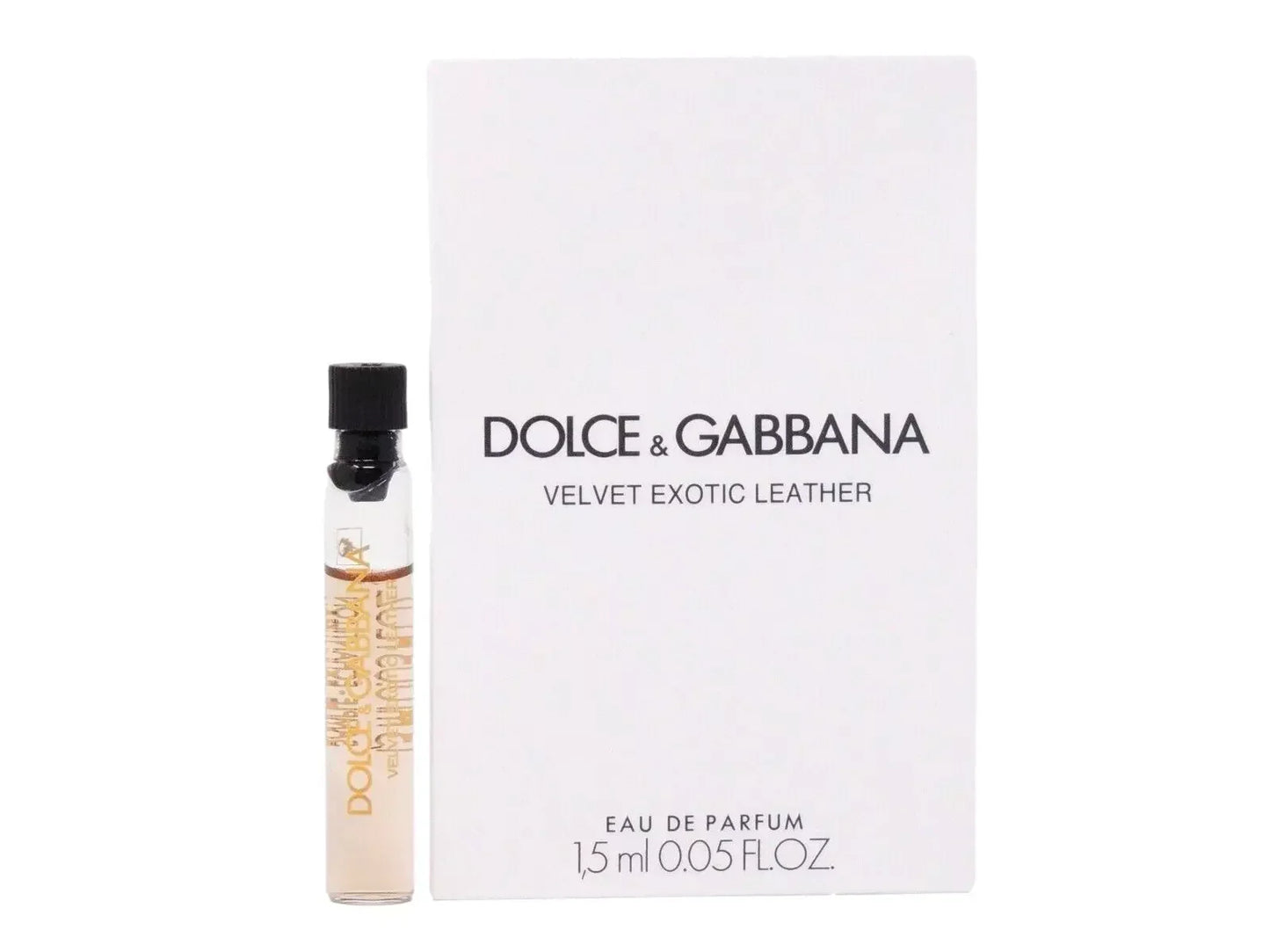 Dolce & Gabbana Velvet Exotic Leather Eau de Parfum perfume bottle
