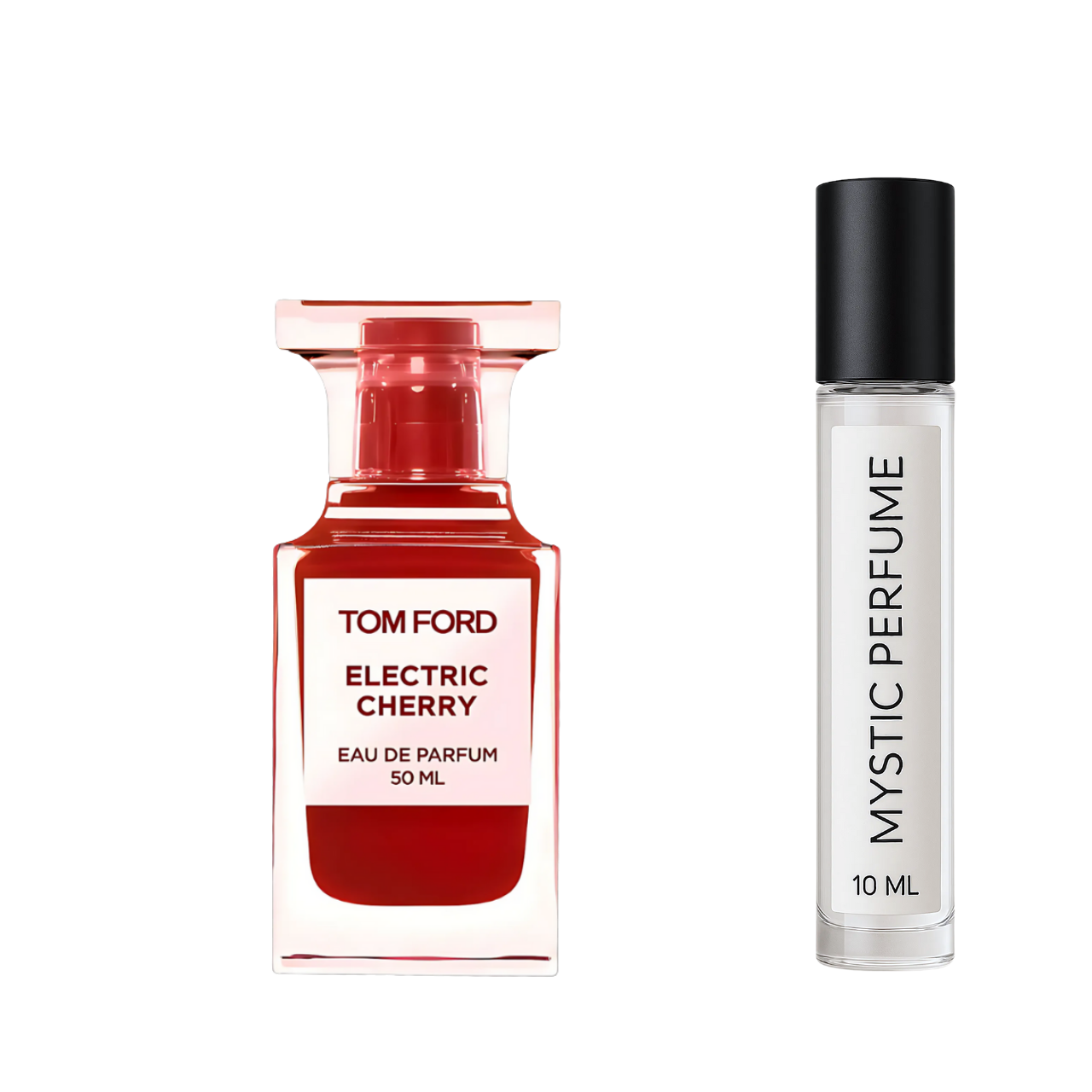 Tom Ford Electric Cherry sample vial label detail