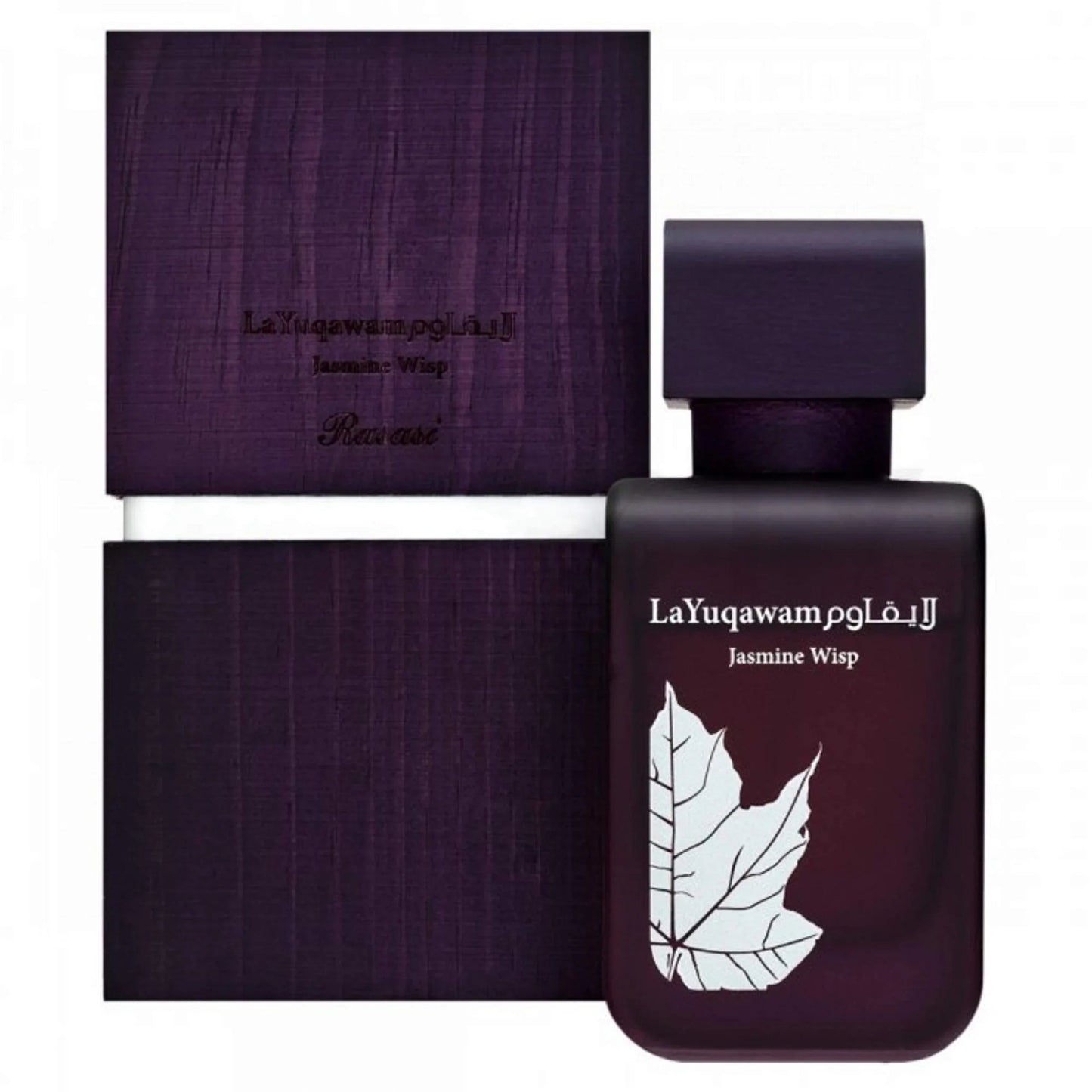 Rasasi La Yuqawam Jasmine Wisp Eau de Parfum perfume bottle