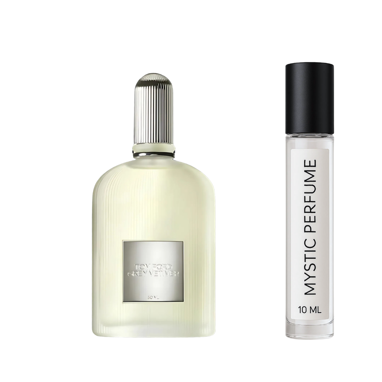 Tom Ford Grey Vetiver Eau de Parfum sample vial label detail