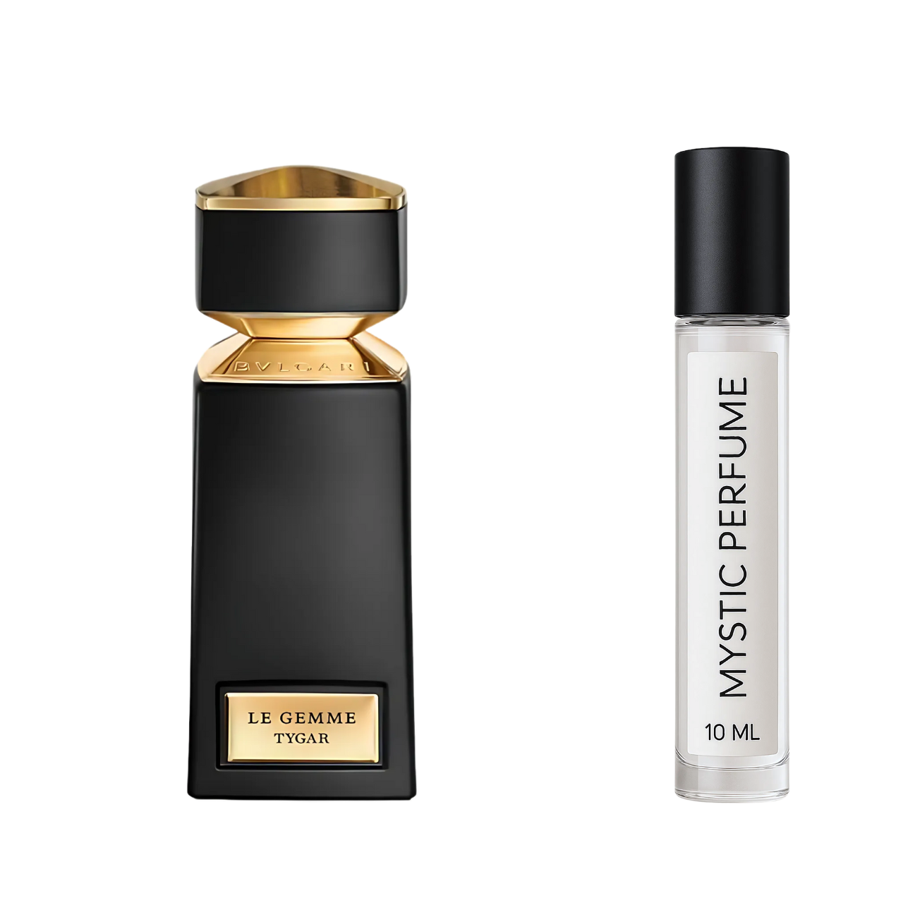 Bvlgari Le Gemme Tygar Eau de Parfum sample vial label detail