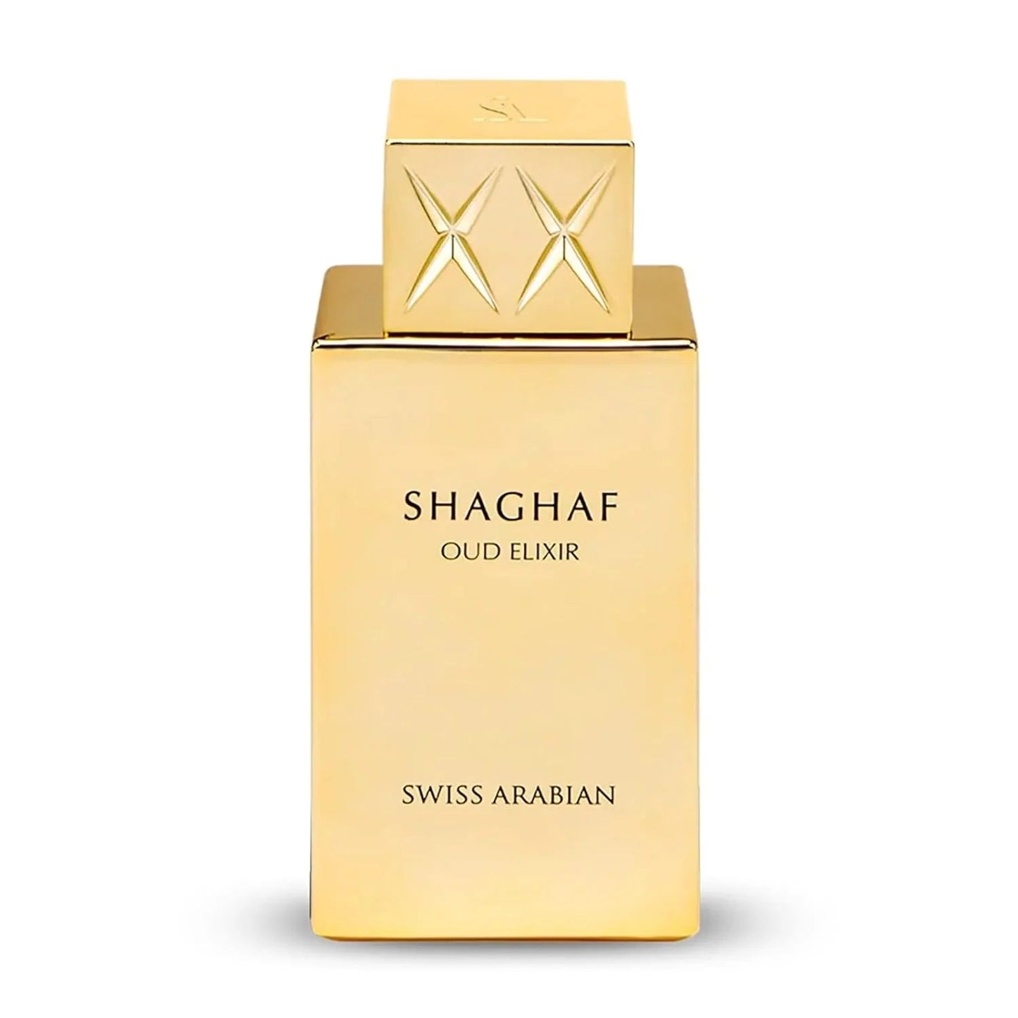 Swiss Arabian Shaghaf Oud Elixir Eau de Parfum packaging box