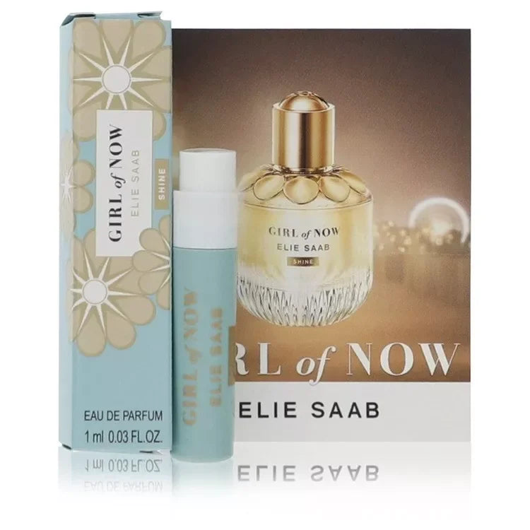 Elie Saab Girl Of Now Shine Eau de Parfum carton and packaging